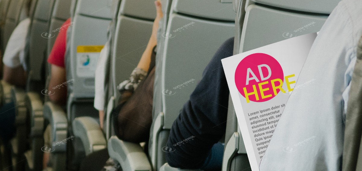 quảng cáo trên máy bay