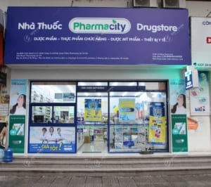 Virohto quảng cáo trên hệ thống nhà thuốc Pharmacity Hà Nội