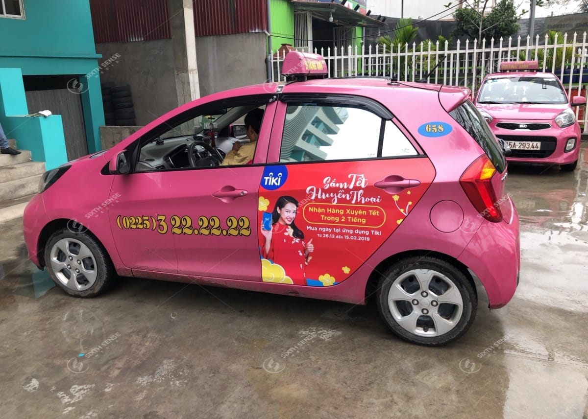 quảng cáo taxi hải phòng