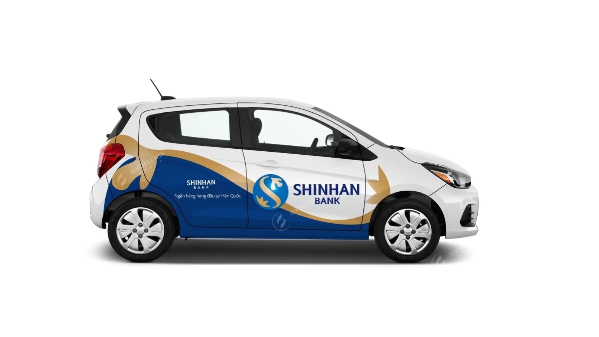 Mẫu Thiết Kế Decal Quảng Cáo Ô Tô 10
