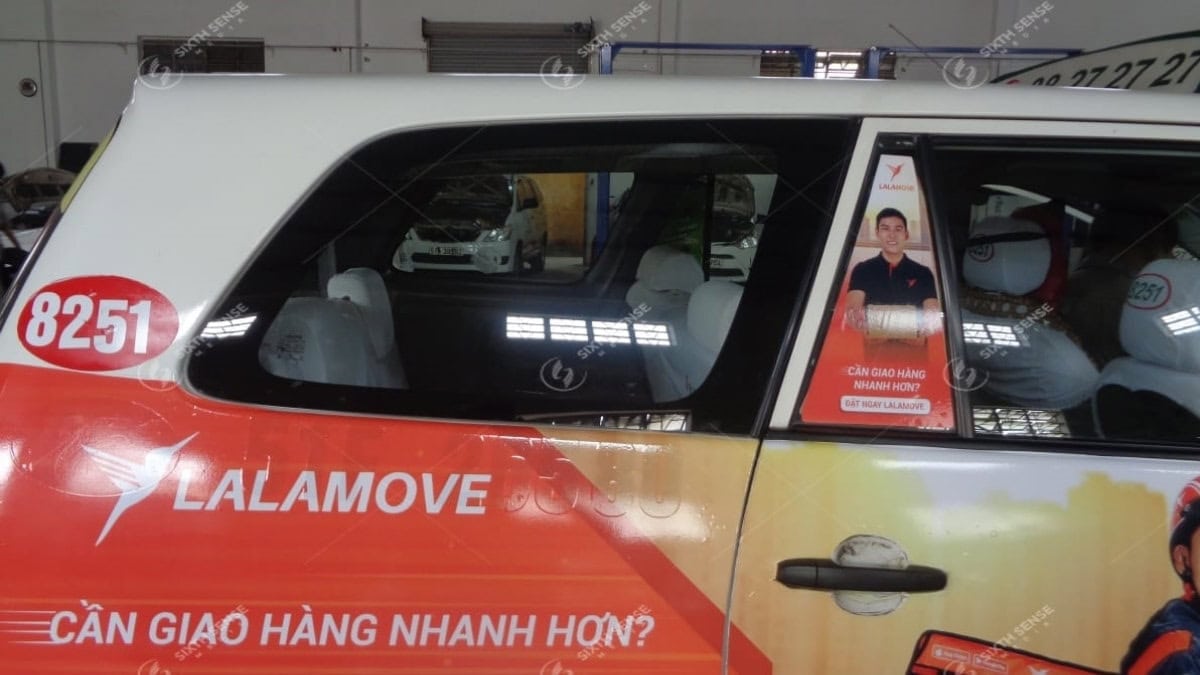 7 Nguyên Tắc Thiết Kế Quảng Cáo Trên Xe Ô Tô Hiệu Quả