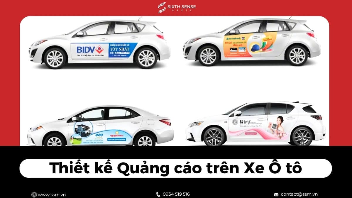 10+ Mẫu Thiết Kế Quảng Cáo Trên Xe Ô Tô Đẹp 2026