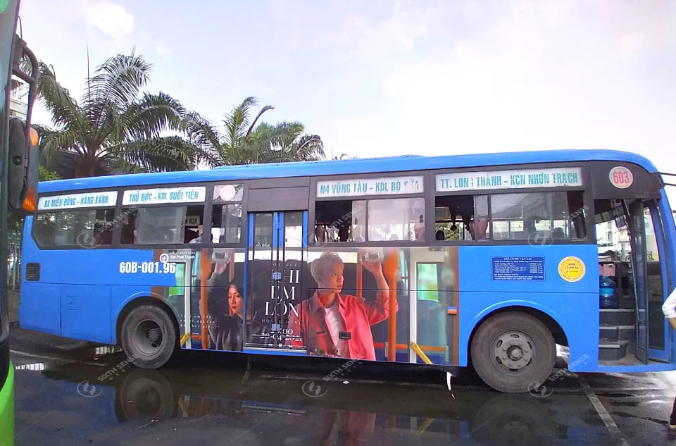 Quảng cáo xe bus Đồng Nai giới thiệu MV ca nhạc “Khi em lớn”