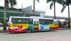 Quảng cáo trên xe bus tại Hà Nội cho Dự án Anland Premium