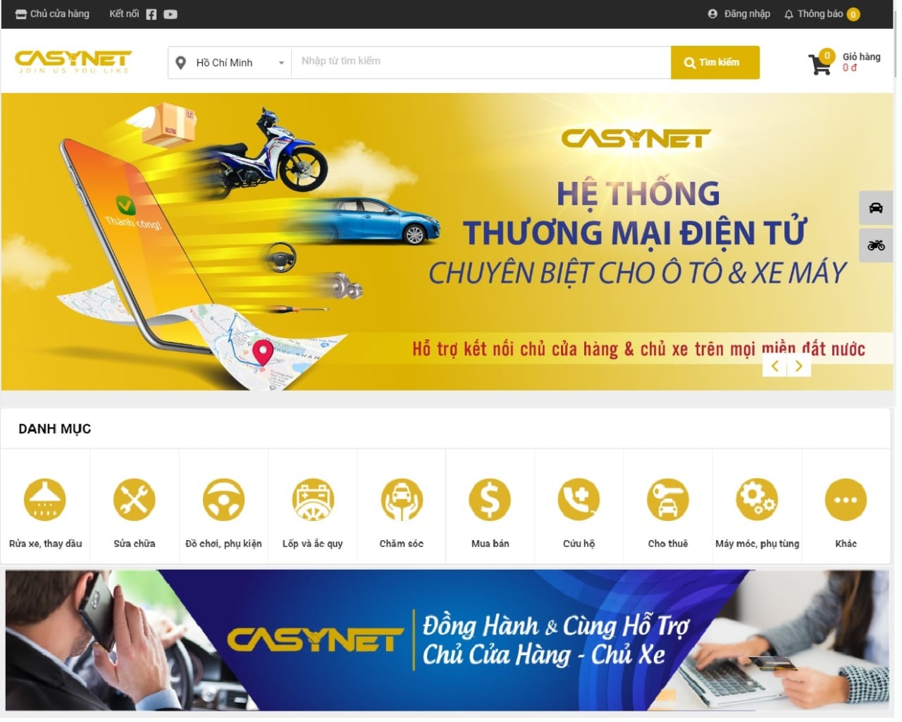 Casynet đăng bài PR quảng cáo trên báo Dân trí và VnExpress