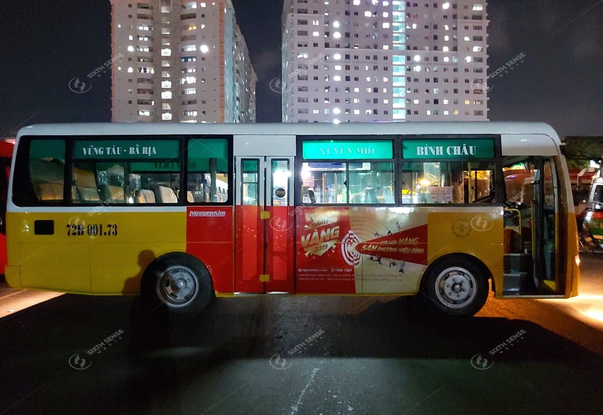 Nguyễn Kim quảng cáo xe bus tại Vũng Tàu