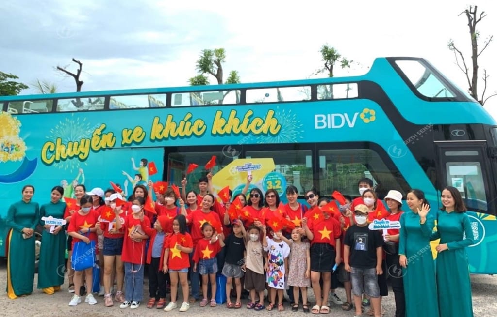 Roadshow activation kỷ niệm 65 năm thành lập ngân hàng BIDV