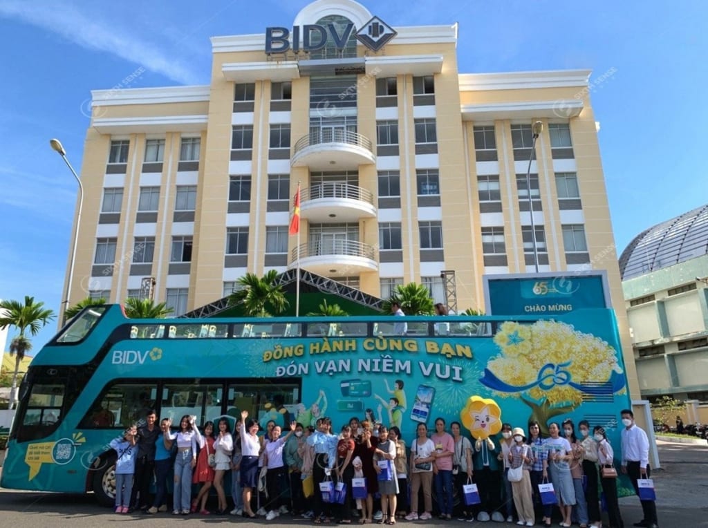 Roadshow activation kỷ niệm 65 năm thành lập ngân hàng BIDV