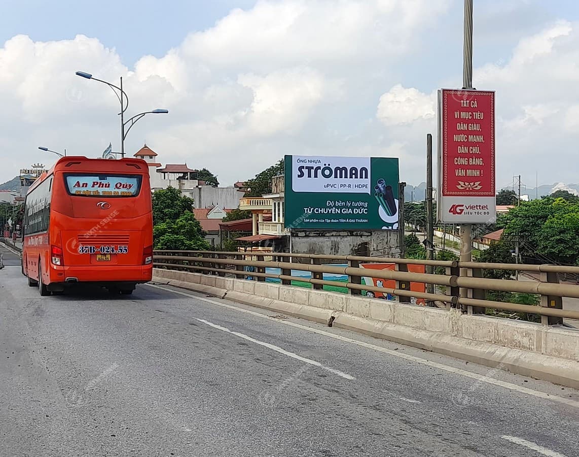 Pano quảng cáo Stroman tại Ninh Bình