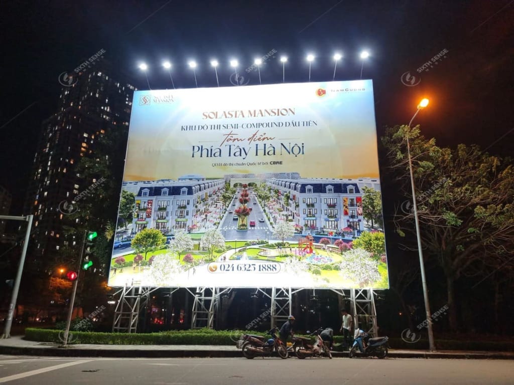 Thi công billboard quảng cáo cho Bất động sản Nam Cường