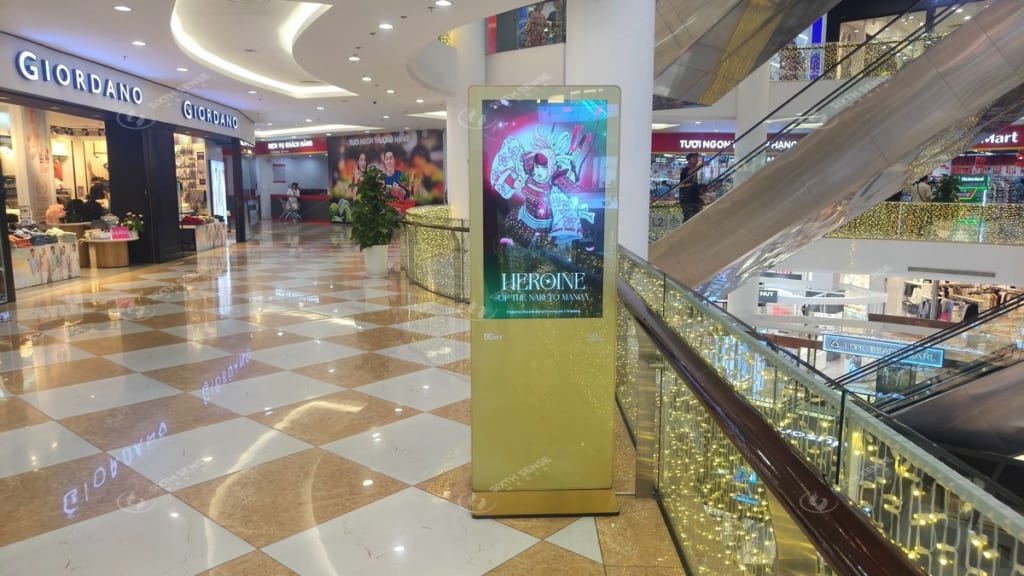 Dự án standee LCD quảng cáo mừng sinh nhật Haruno Sakura