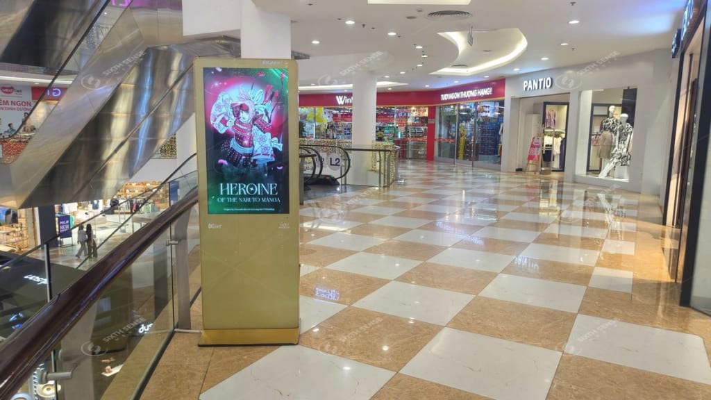 Dự án standee LCD quảng cáo mừng sinh nhật Haruno Sakura