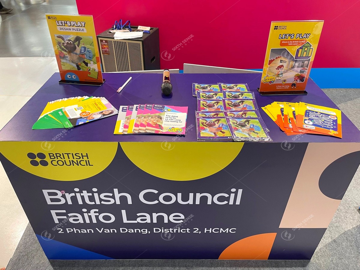 British Council tổ chức activation khai trương trung tâm giảng dạy mới