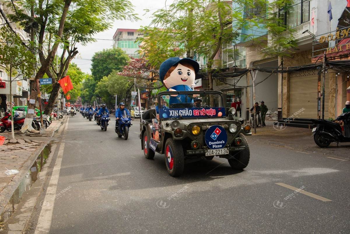 chạy roadshow quảng cáo Hải Phòng