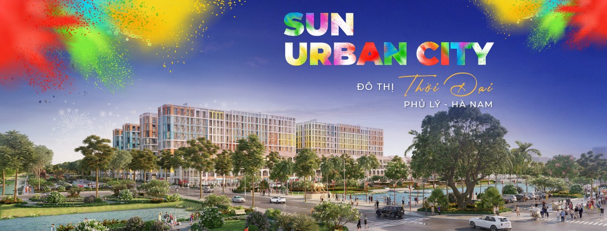 Sun urban city