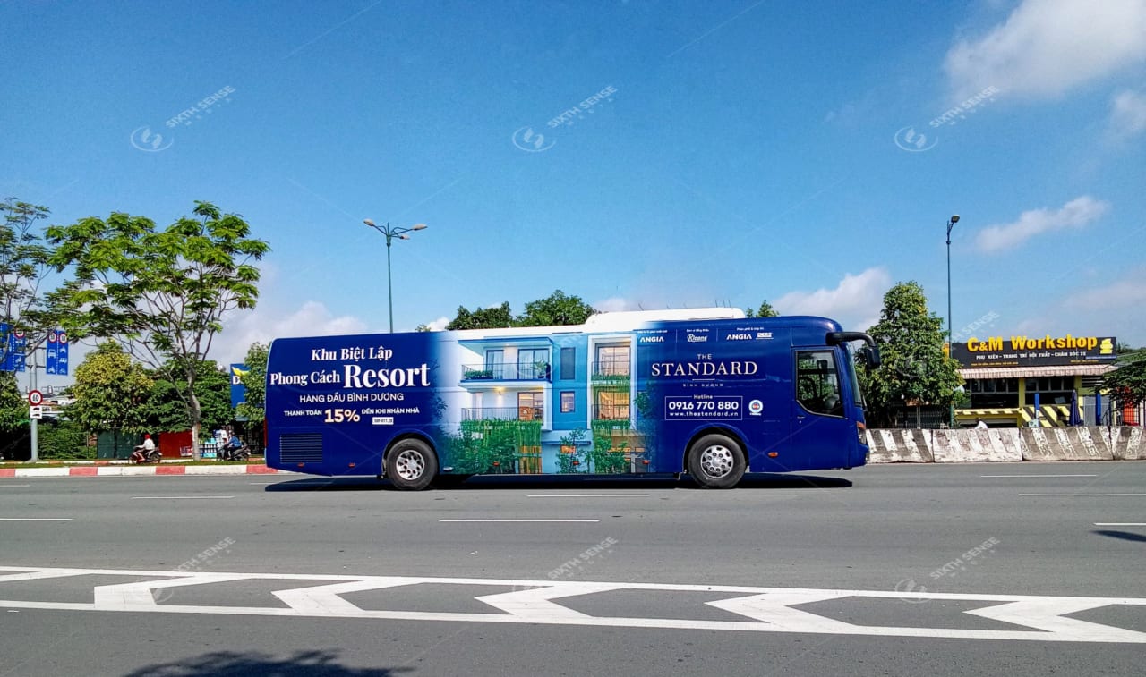 Luxury Roadshow ô tô 45 chỗ ấn tượng của Bất động sản An Gia