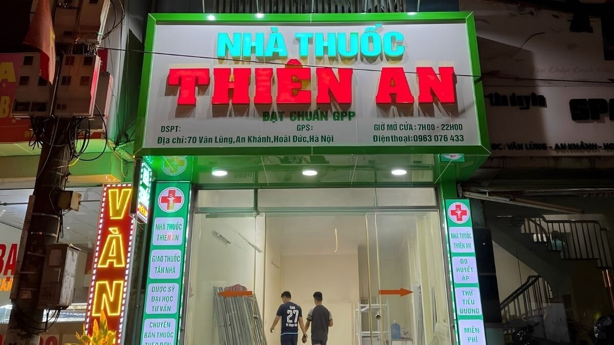 Mẫu Biển Quảng Cáo Nhà Thuốc- Mẫu Bảng Hiệu Alu - Mica 3