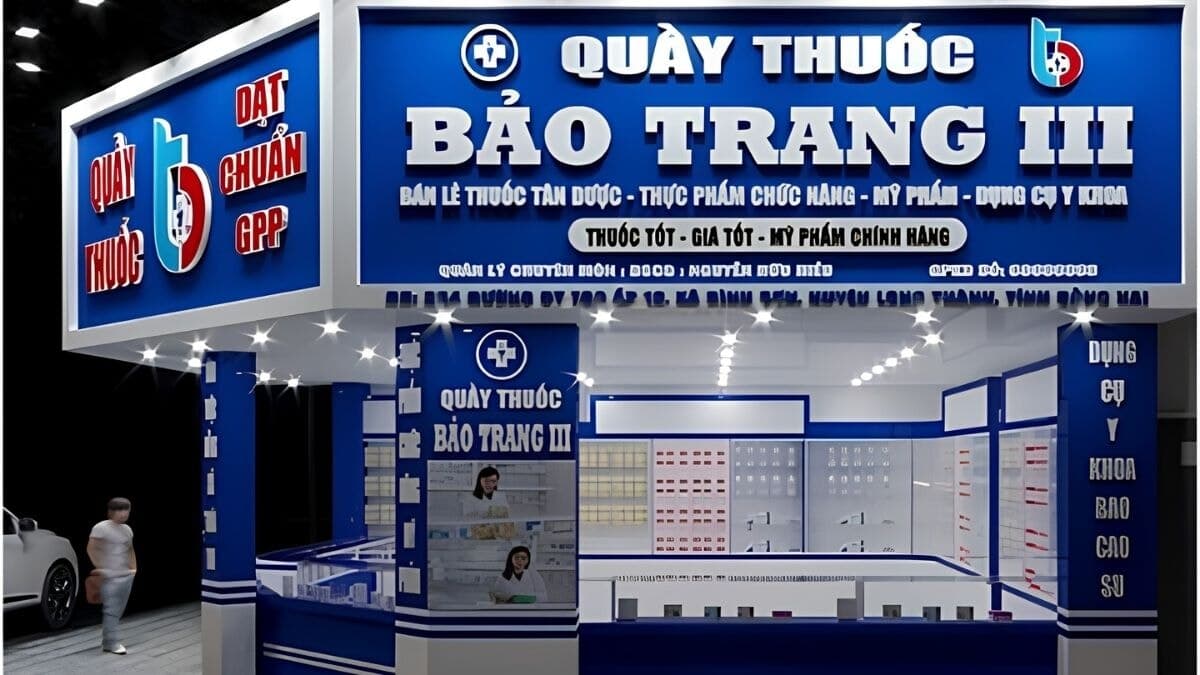 Mẫu Biển Quảng Cáo Nhà Thuốc- Mẫu Bảng Hiệu Alu - Mica 5