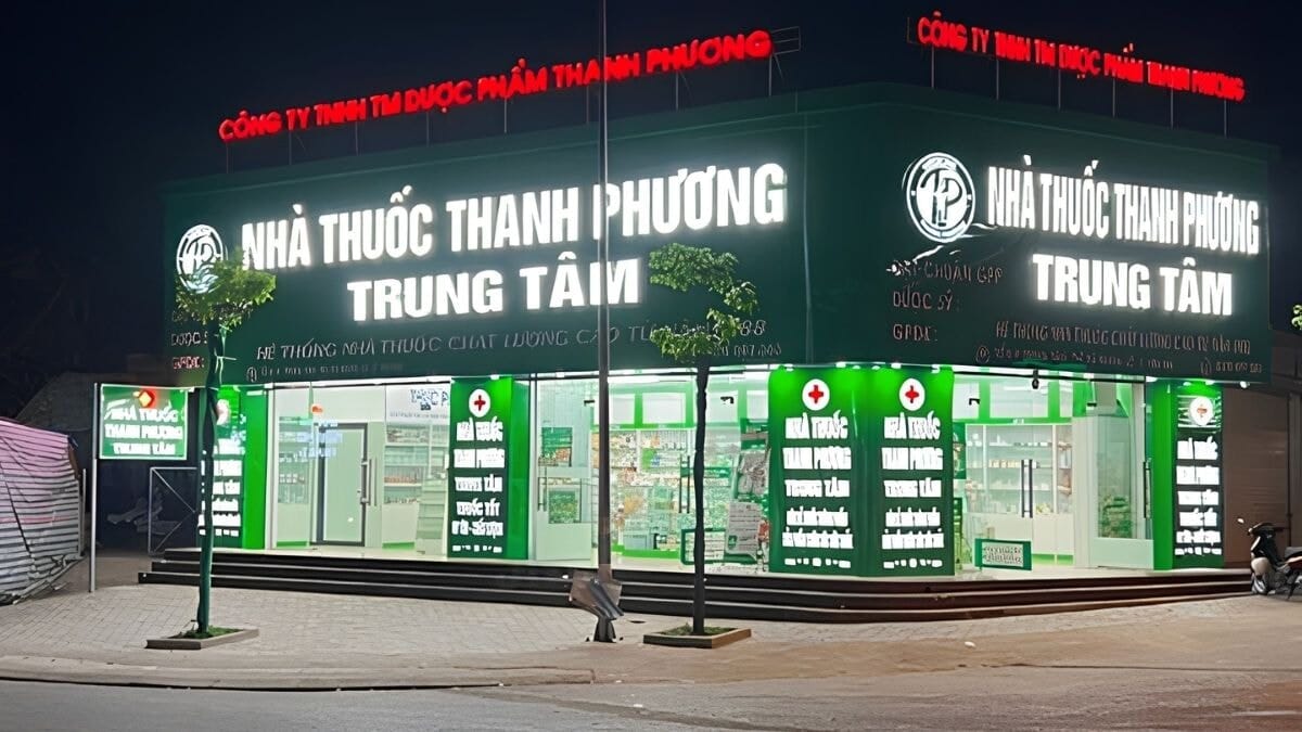 Mẫu Biển Quảng Cáo Nhà Thuốc- Mẫu Biển Quảng Cáo Có Đèn 1