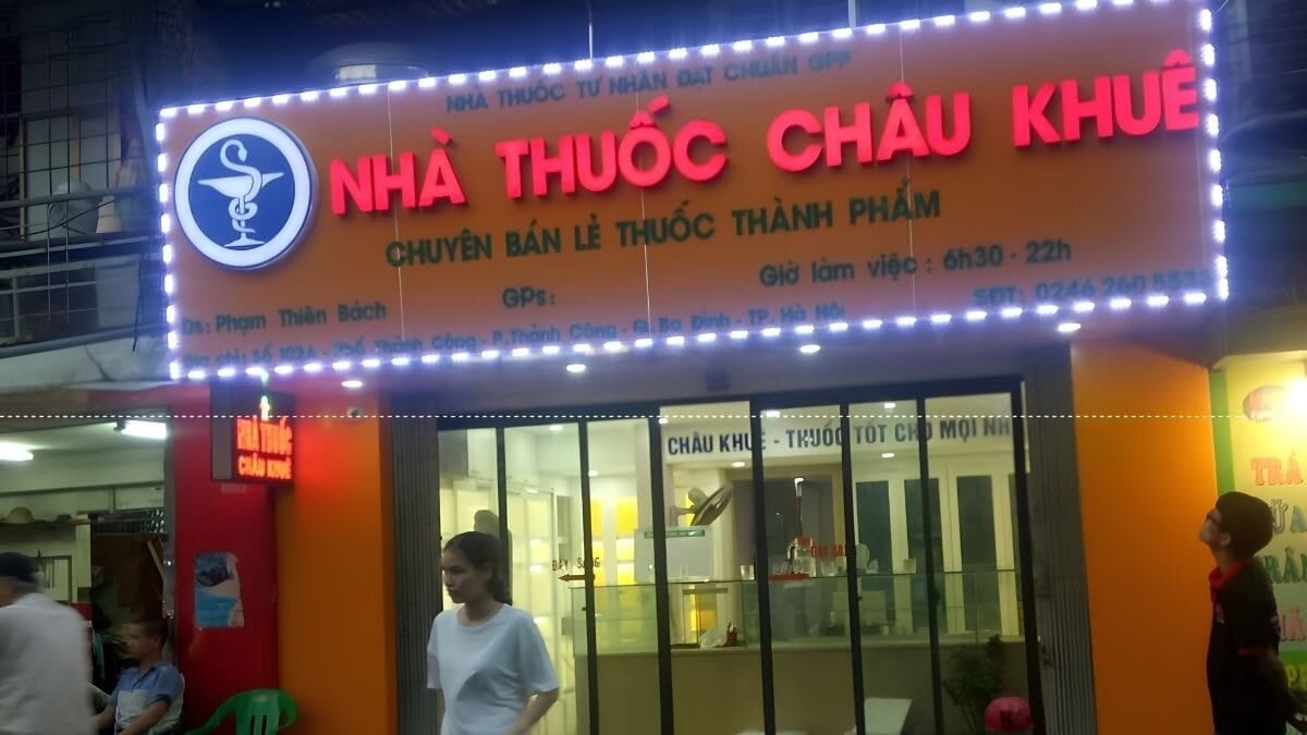 Mẫu Biển Quảng Cáo Nhà Thuốc- Mẫu Biển Quảng Cáo Có Đèn 2