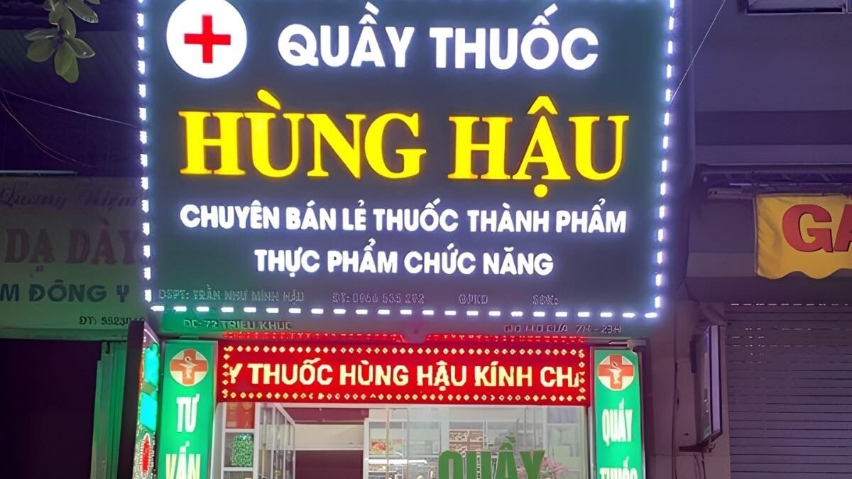 Mẫu Biển Quảng Cáo Nhà Thuốc- Mẫu Biển Quảng Cáo Có Đèn 3