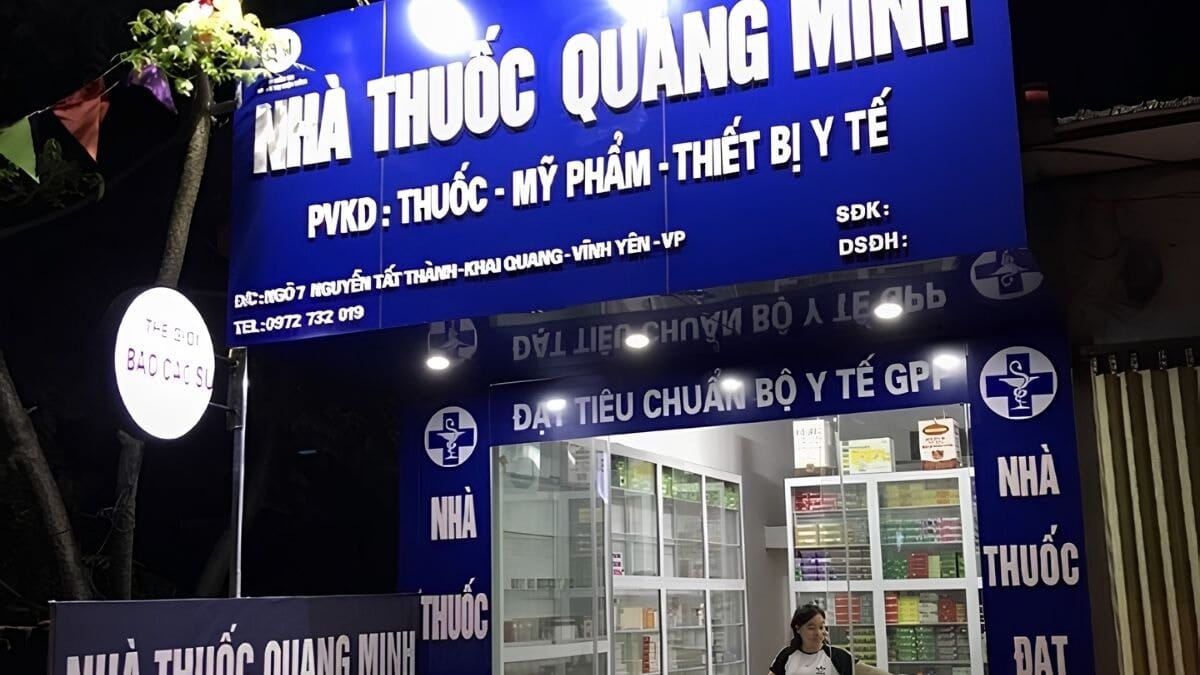 Báo Giá Làm Biển Quảng Cáo Nhà Thuốc Năm 2026