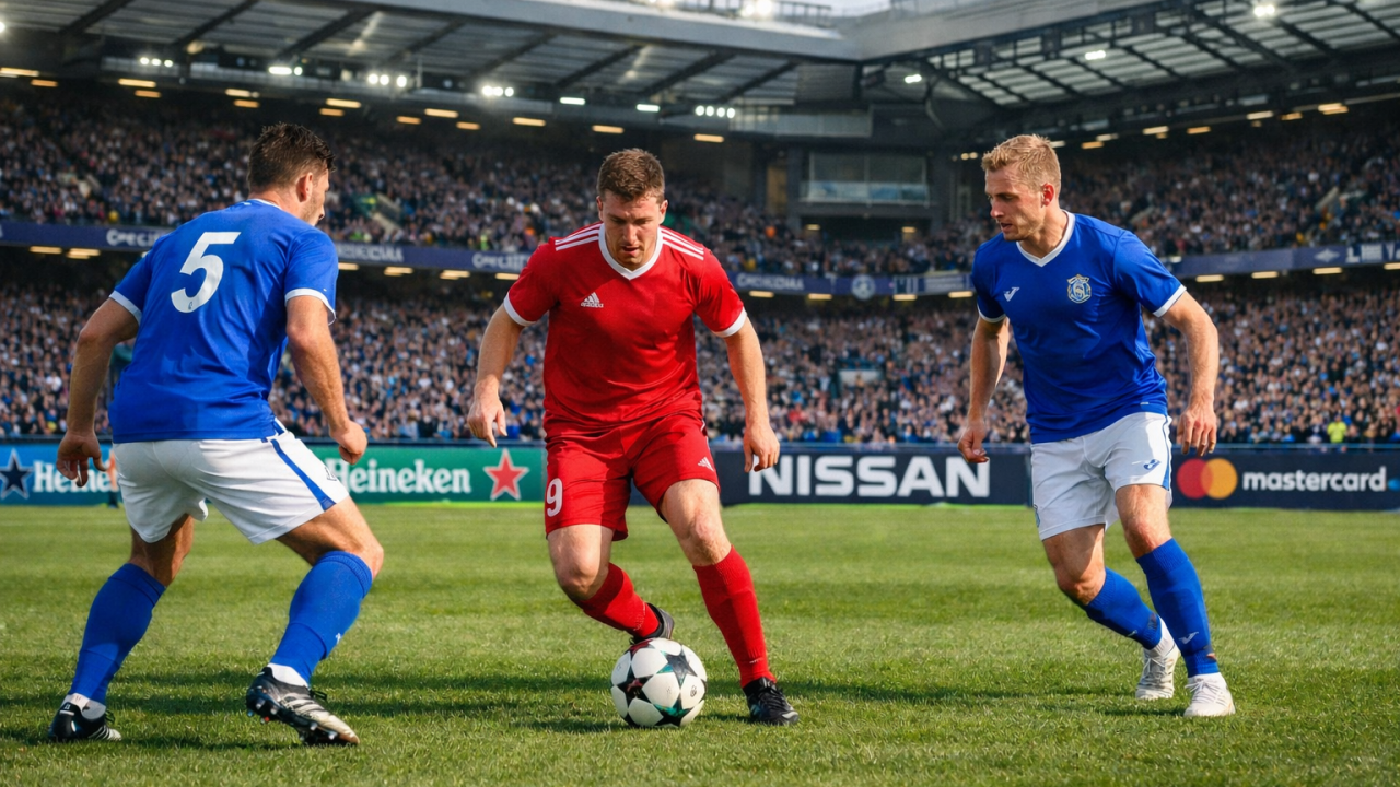 biển quảng cáo sân bóng đá