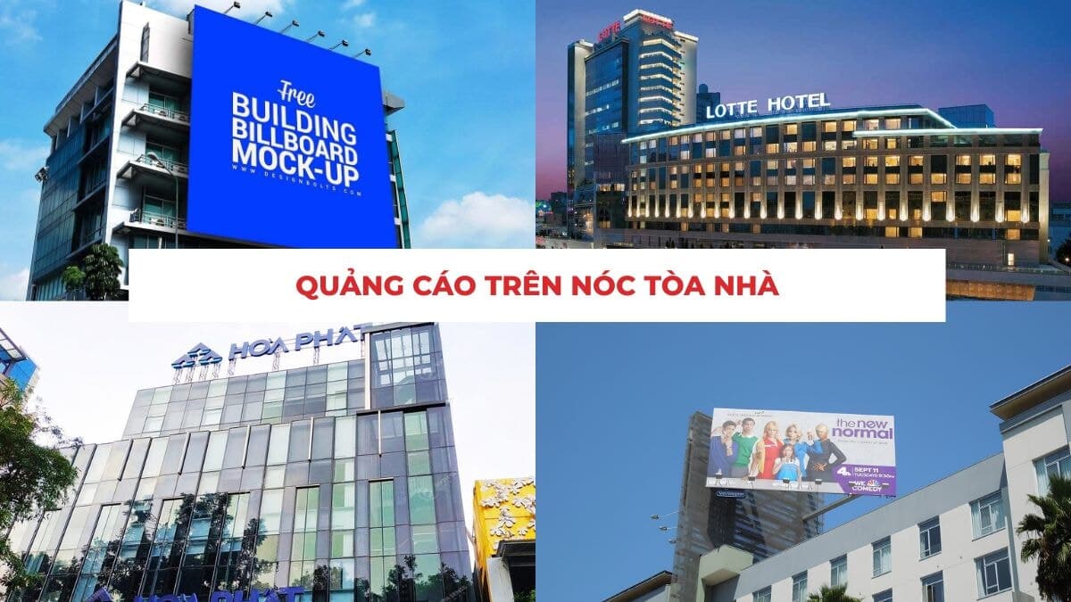 Biển Quảng Cáo Trên Nóc Tòa Nhà: Thiết Kế, Thi Công Trọn Gói