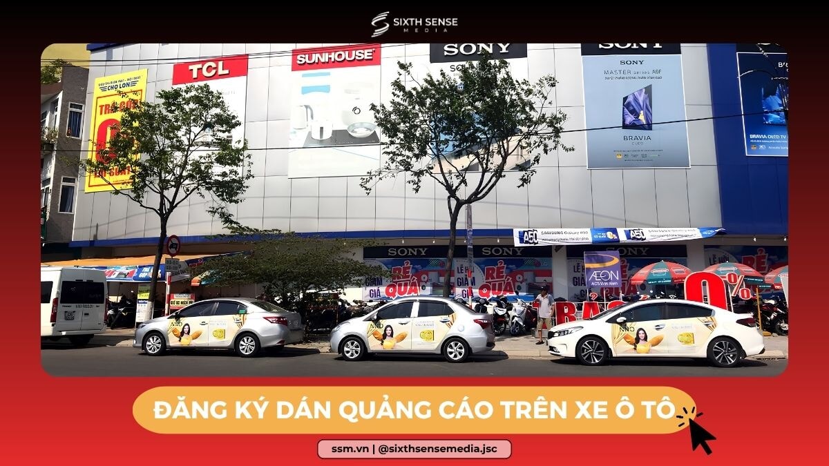 Đăng Ký Dán Quảng Cáo Trên Xe Hơi: Thủ Tục Nhanh– Thanh Toán Gọn