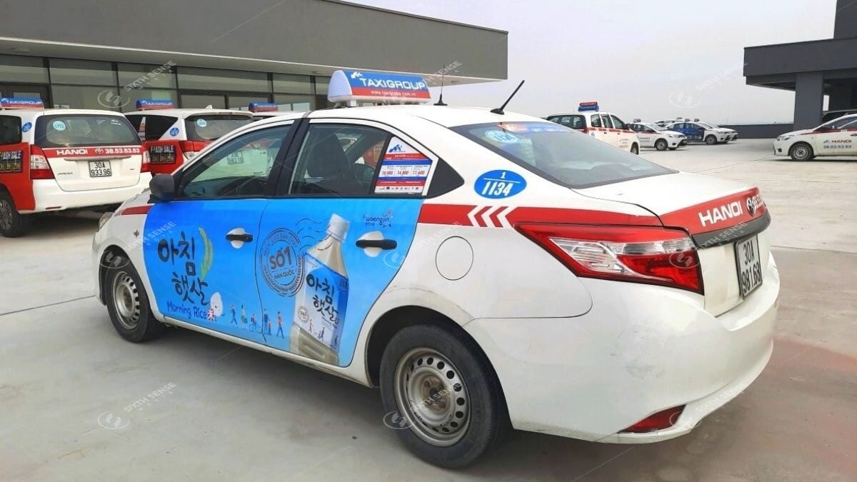 Bảng Giá Quảng Cáo Trên Xe Taxi Theo Khu Vực