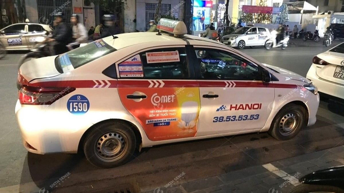 7 Yếu Tố Ảnh Hưởng Đến Giá Quảng Cáo Trên Xe Taxi
