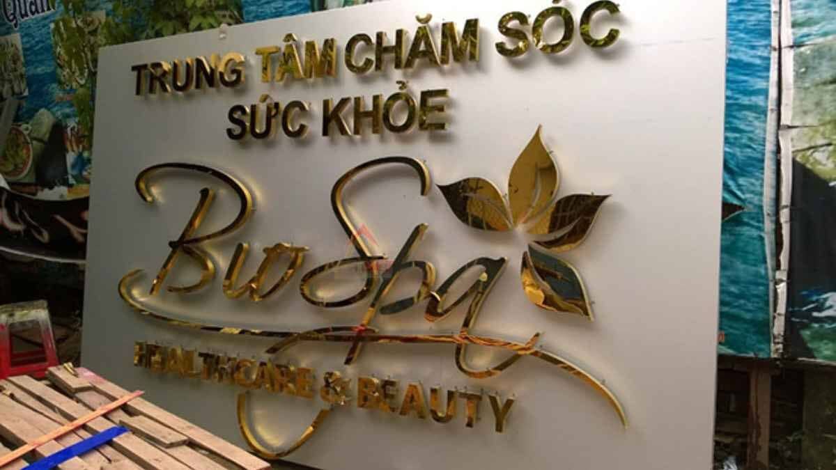 Kích Thước Bảng Hiệu Alu, Mica Và Chữ Nổi