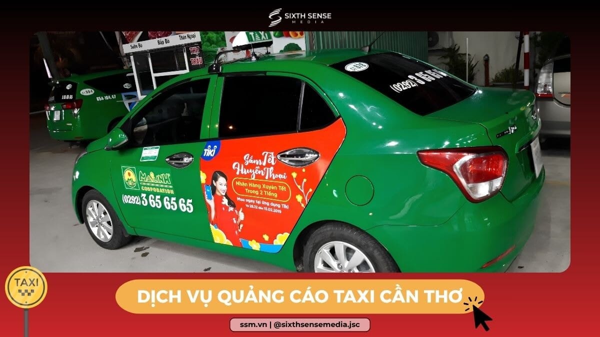 Can Tho Taxi Advertising: Trusted Service – Guaranteed Quality