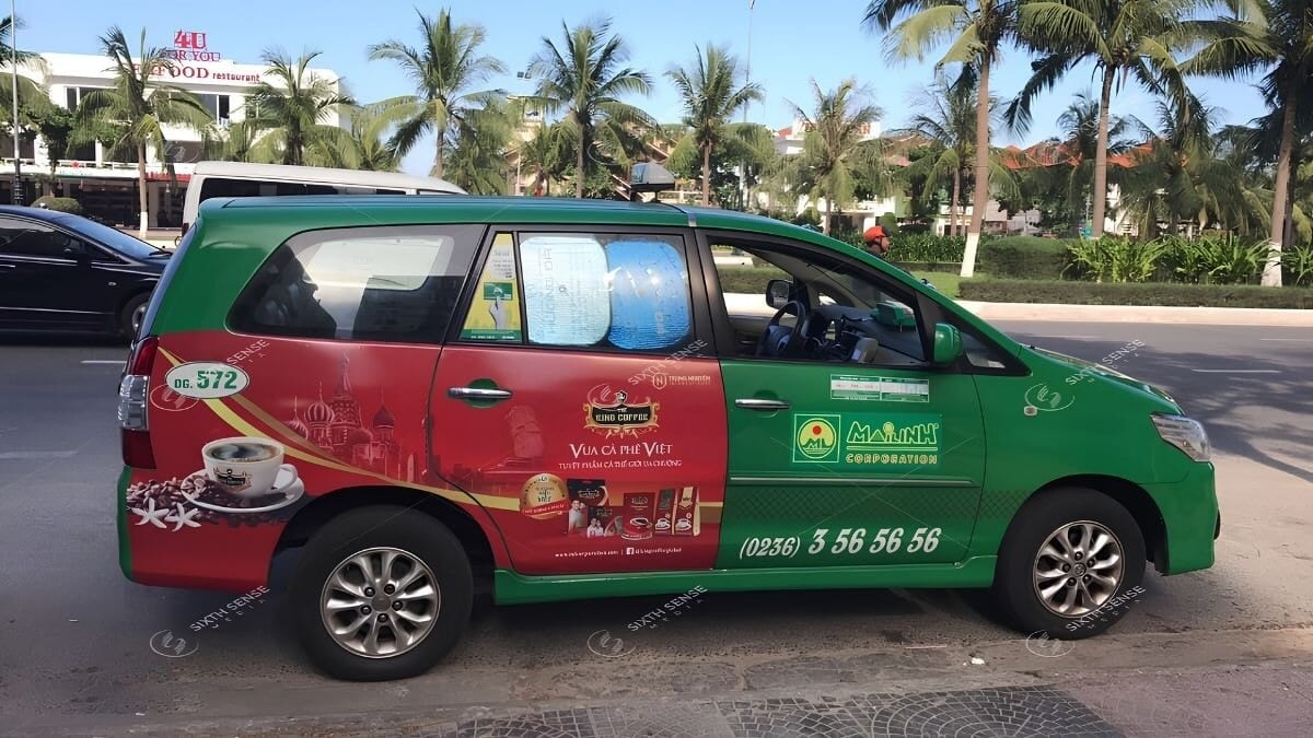 Các Hình Thức Quảng Cáo Trên Xe Taxi Tại Cần Thơ- Quảng Cáo Tràn Đuôi Xe Taxi
