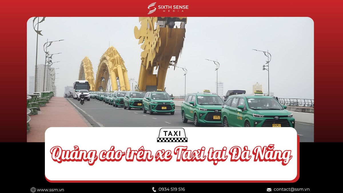 Danang Taxi Advertising: Flexible and Impressive Communication