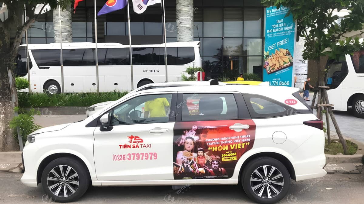 Dự Án Quảng Cáo Trên Taxi Tại Đà Nẵng Cho Chương Trình Nghệ Thuật "Hồn Việt" 2
