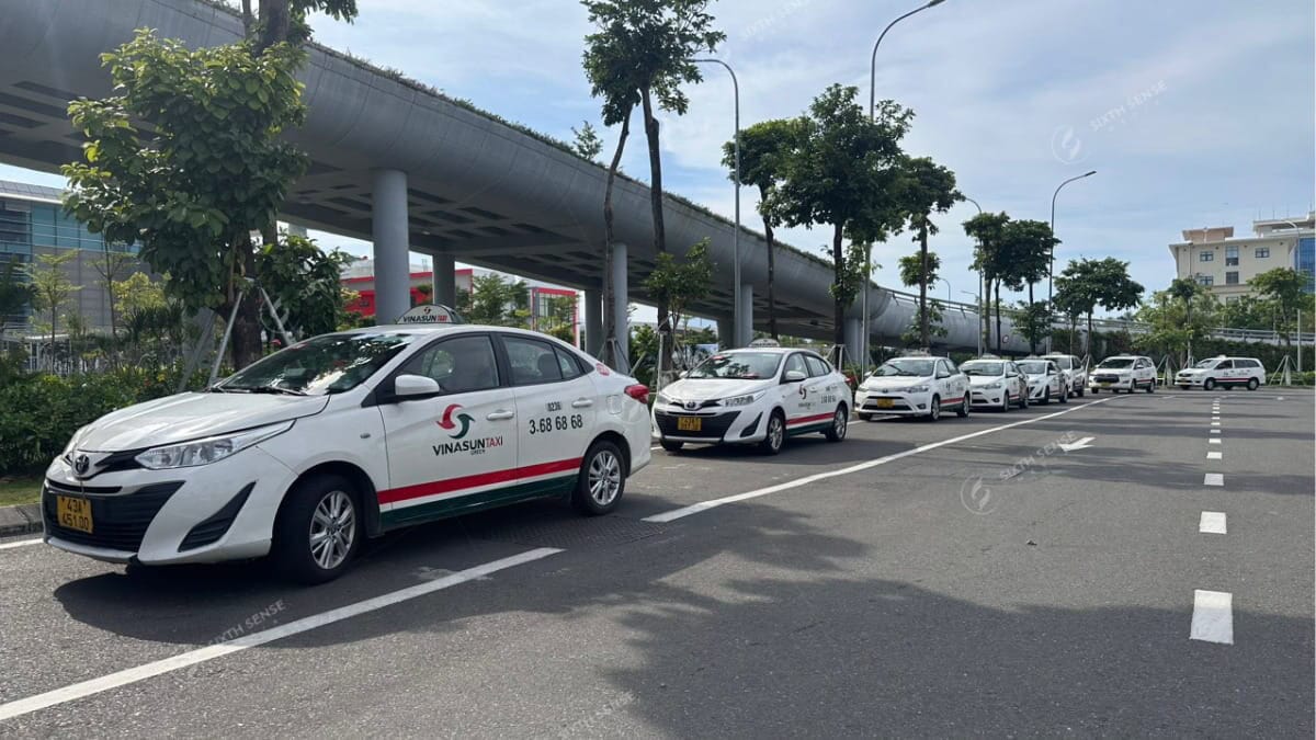 Các Hãng Taxi Có Thể Triển Khai Quảng Cáo Tại Đà Nẵng- Taxi Vinasun Green