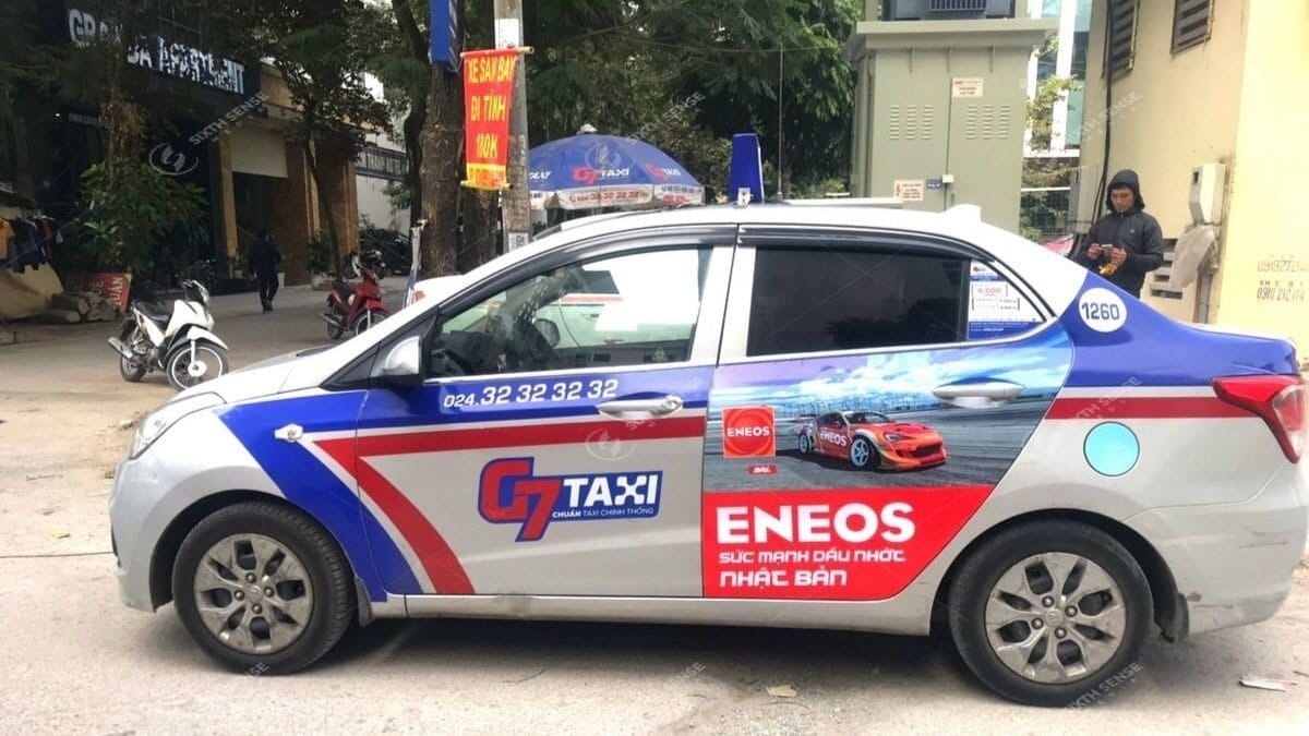 Báo Giá Quảng Cáo Trên Taxi G7 Mới Nhất 2026
