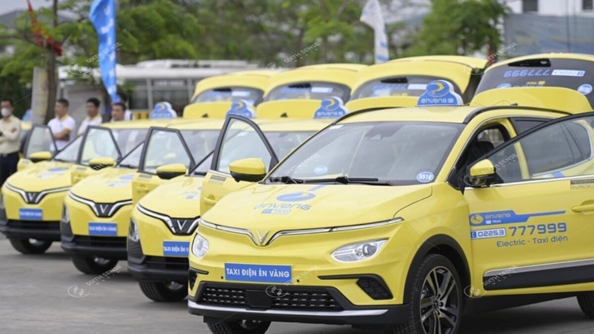 Quảng Cáo Trên Taxi Én Vàng Hải Phòng