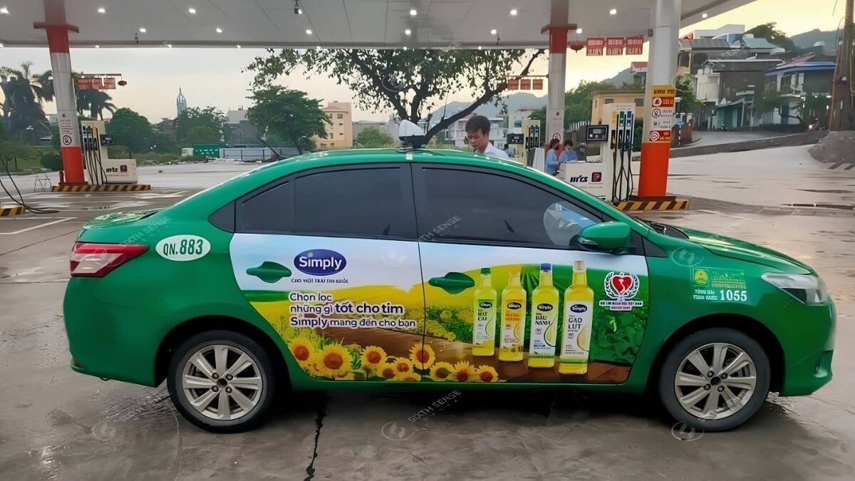 Lưu Ý Khi Quảng Cáo Trên Xe Taxi Mai Linh