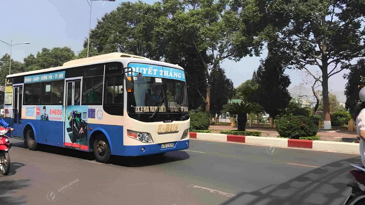 Ưu Điểm Khi Quảng Cáo Xe Bus Tại Đắk Lắk