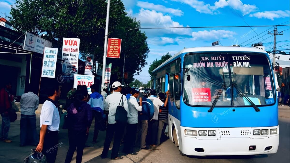 Hệ Thống Xe Bus Được Triển Khai Quảng Cáo Tại Đắk Lắk Năm 2026