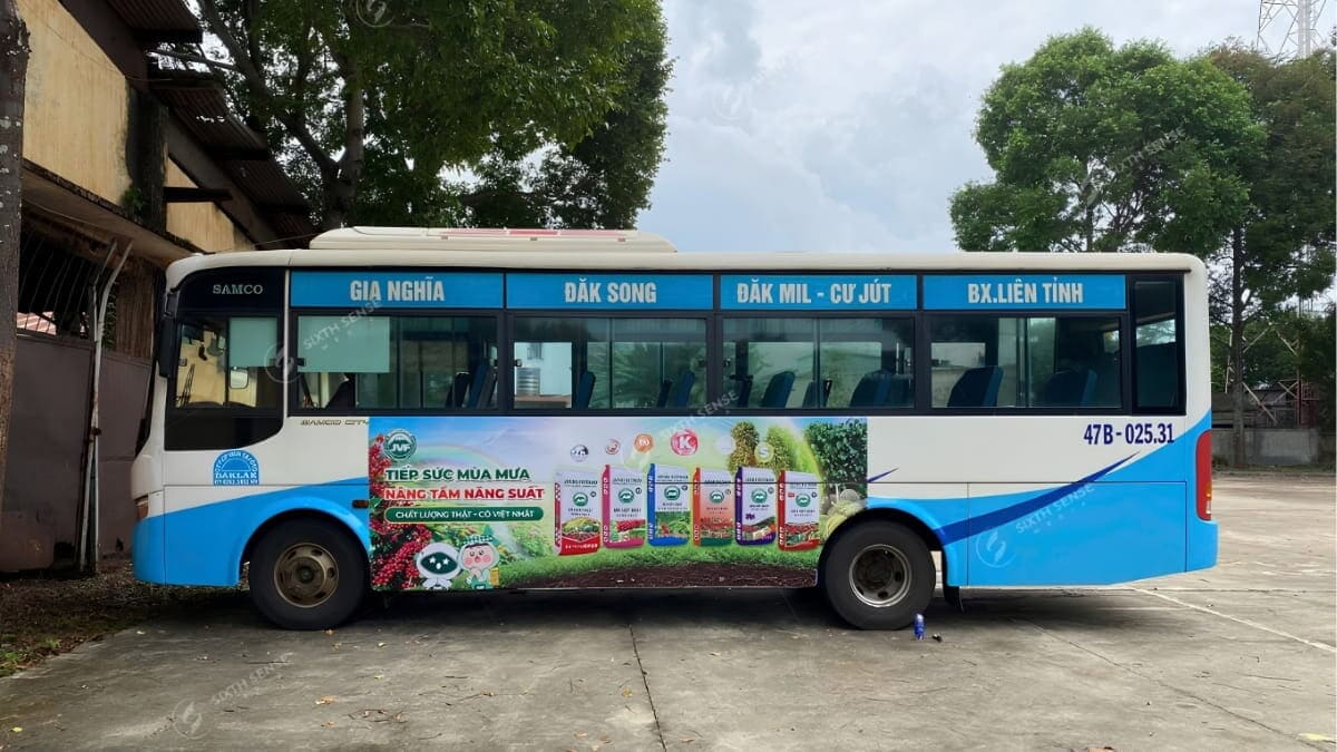 Case Study Quảng Cáo Xe Bus Đắk Lắk Thực Tế Do Sixth Sense Media Thực Hiện 1