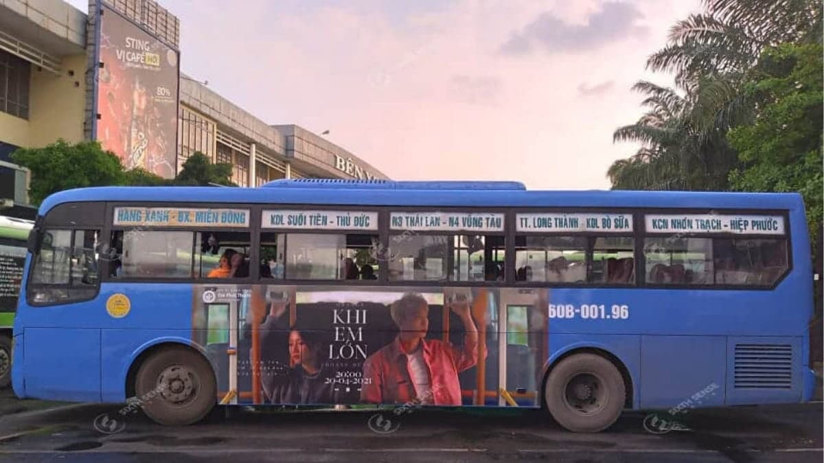 Dự Án Quảng Cáo Xe Bus Đồng Nai Giới Thiệu Mv Ca Nhạc "Khi Em Lớn" 3