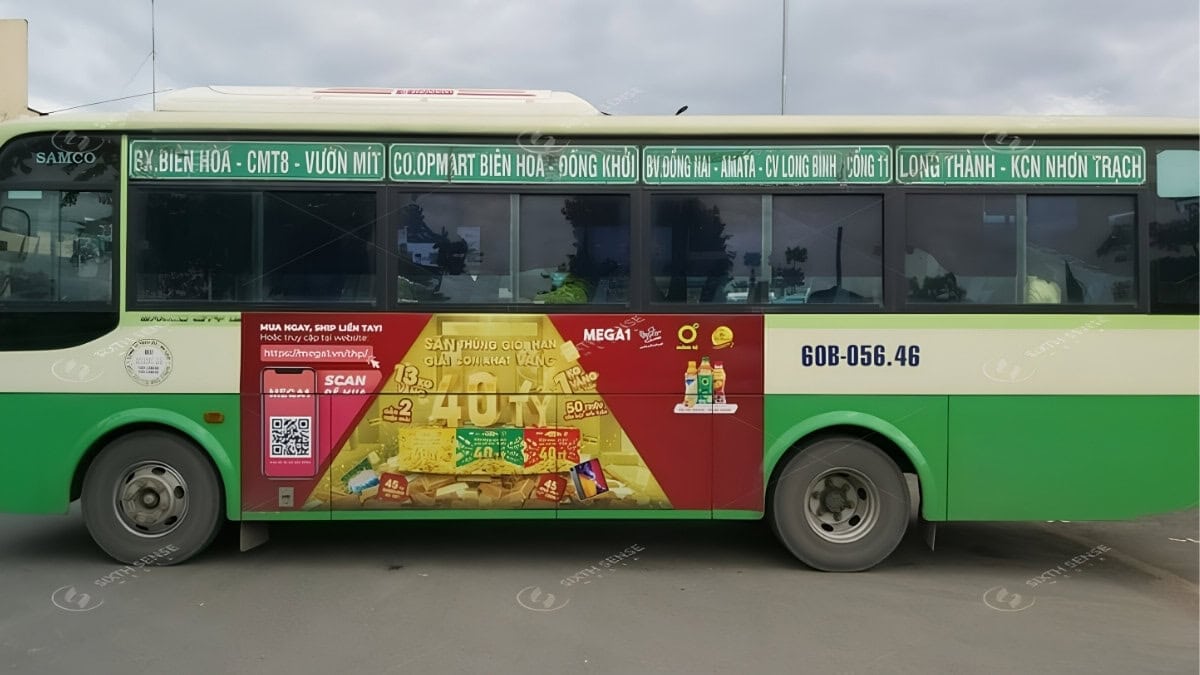 Dự Án Quảng Cáo Xe Buýt Đồng Nai Giới Thiệu Ứng Dụng Mua Sắm Trúng Thưởng Mega1  2