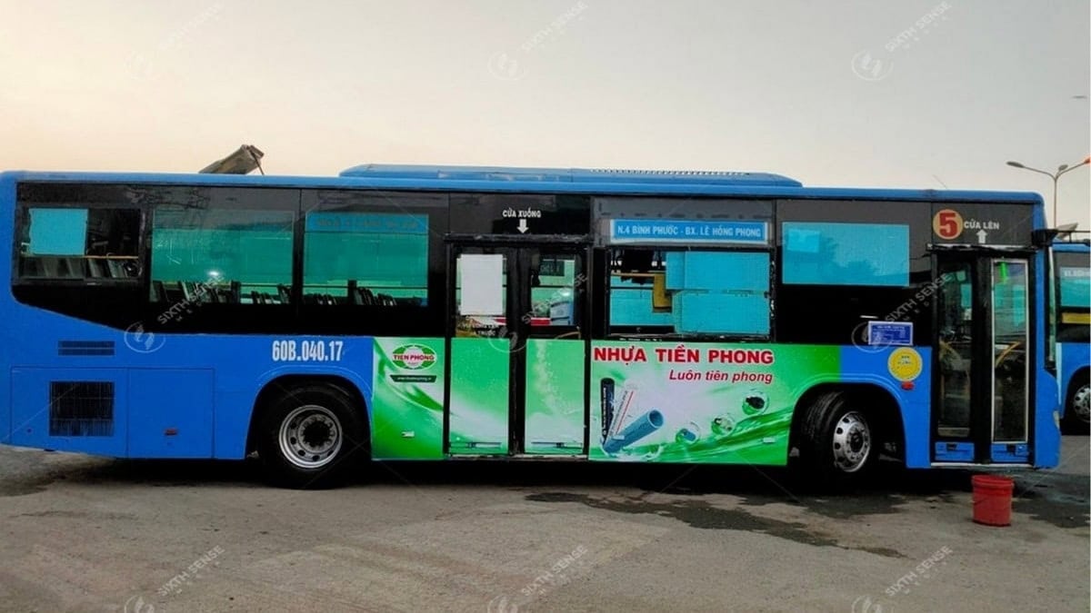 Dự Án Quảng Cáo Xe Buýt Tại Đồng Nai Cho Nhựa Tiền Phong 2
