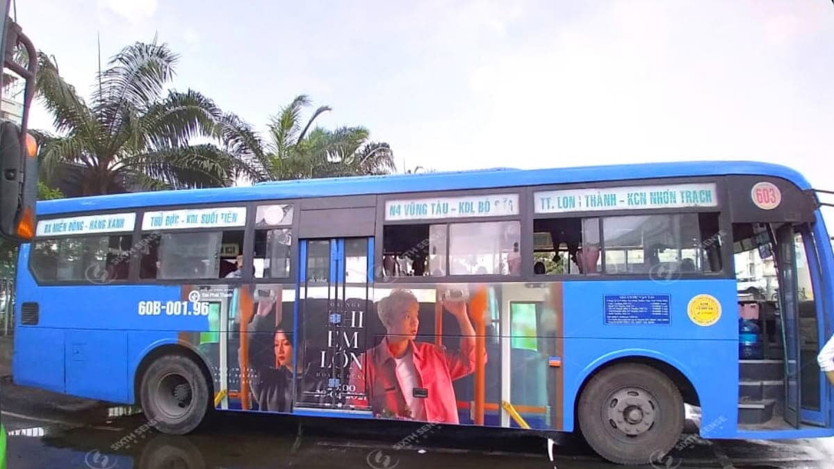 Dự Án Quảng Cáo Xe Bus Đồng Nai Giới Thiệu Mv Ca Nhạc "Khi Em Lớn" 2