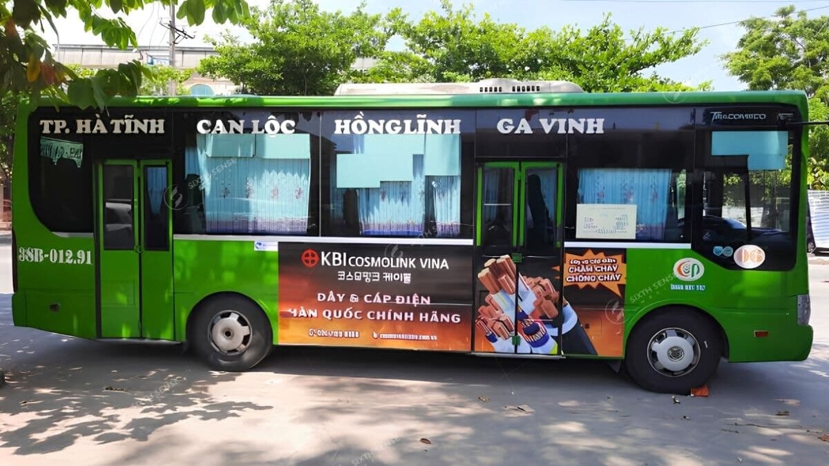 Lợi Ích Và Hiệu Quả Của Quảng Cáo Xe Buýt Hà Tĩnh 