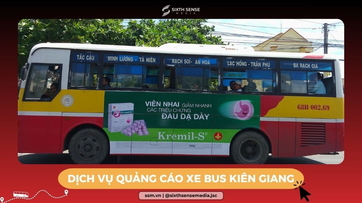 Quảng Cáo Xe Bus Kiên Giang Trọn Gói: Bảng Giá, Tuyến Xe 2026