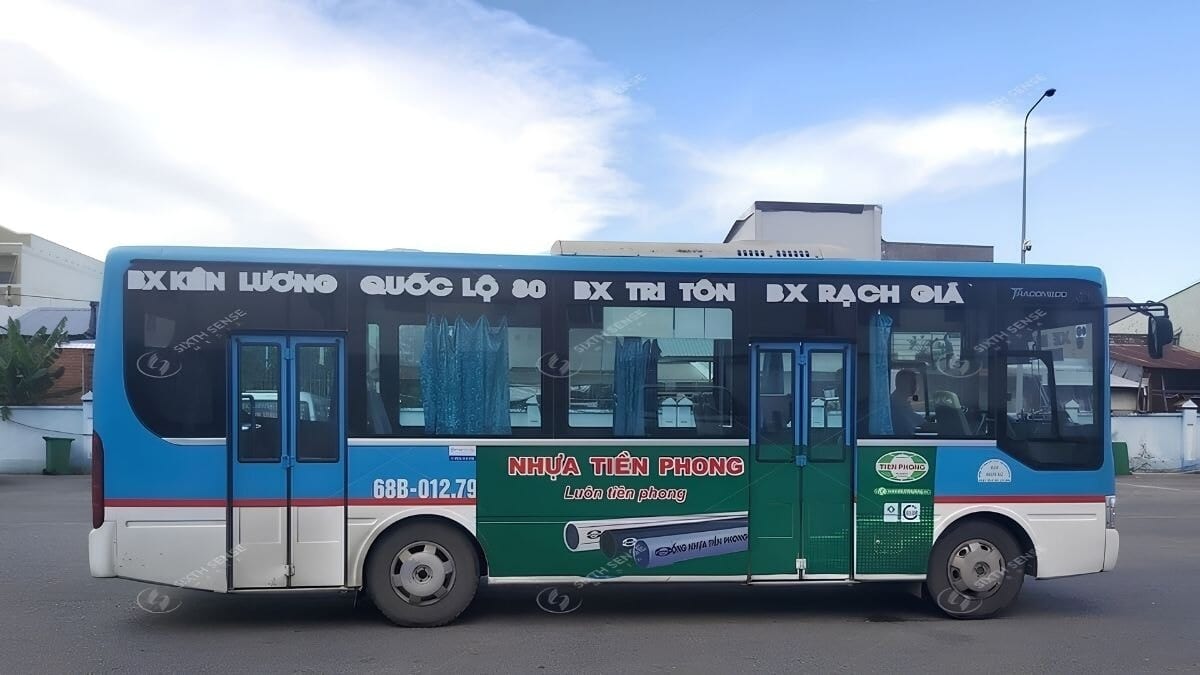 Quy Trình Triển Khai Quảng Cáo Xe Bus Kiên Giang